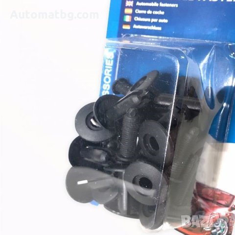 Комплект щипки за автомобил Automat, 3129, 20бр, Черни, снимка 3 - Аксесоари и консумативи - 36025757