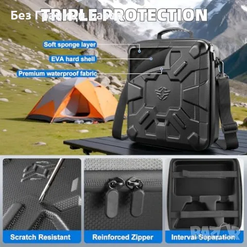 Нов WINDCHASER Starlink Mini Case Твърд Защитен Калъф за Къмпинг RV Off Grid, снимка 5 - Други стоки за дома - 56124464
