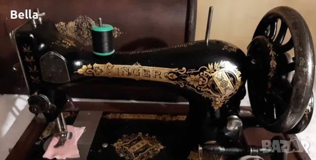 Сингер шевна машина, снимка 3 - Антикварни и старинни предмети - 50010104