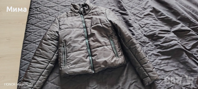 черно дебело яке късо м