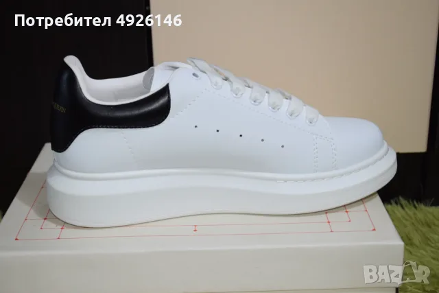 ЧИСТО НОВИ! Alexander McQueen кецове, снимка 4 - Маратонки - 55754081