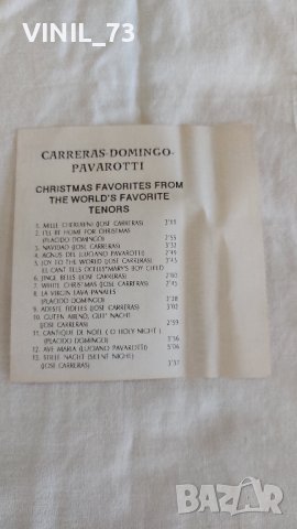 Carreras • Domingo • Pavarotti – Christmas Favorites From The World's Favorite Tenors, снимка 3 - Аудио касети - 42535508