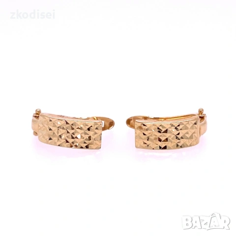 Златни обеци 1,44гр. 14кр. проба:585 модел:36278-4