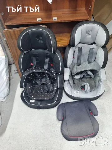 Комплект детски столчета за кола Lorelli + бустер Honeybaby, снимка 4 - Столчета за кола и колело - 55897077