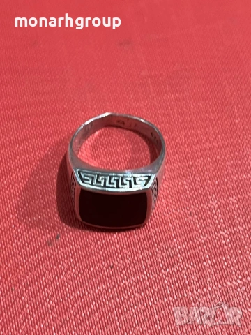 Сребърен пръстен, снимка 4 - Пръстени - 53395595