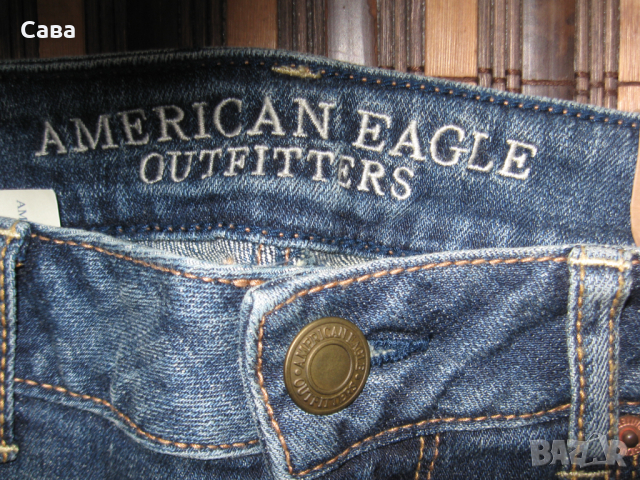 Дънки AMERICAN EAGLE  дамски,Л, снимка 5 - Дънки - 44535283