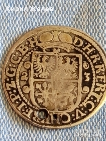 Сребърна монета 1623г. Кьонигсберг Орт Георг Вилхелм Източна Прусия 52935, снимка 8 - Нумизматика и бонистика - 53084718