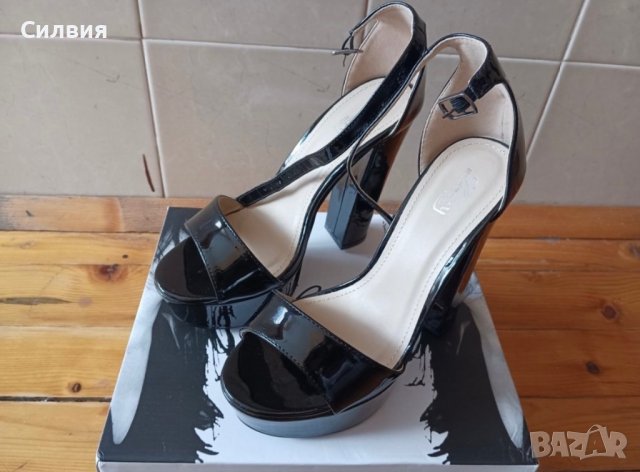 Елегантни обувки на висок ток , снимка 3 - Дамски обувки на ток - 39637959
