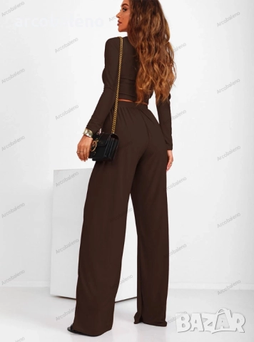 Дамски комплект от две части блуза и панталон Belesse, 4цвята , снимка 17 - Комплекти - 51554897