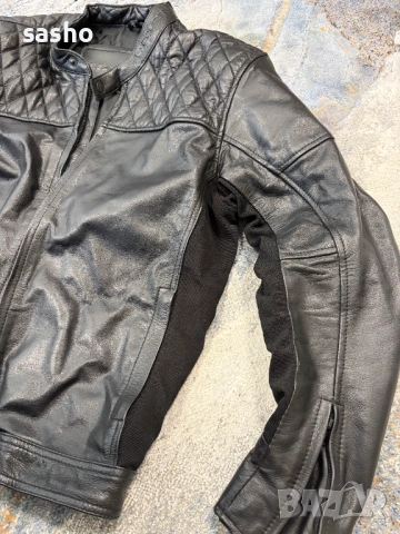 Кожено мото яке COURSE BOMBER с протектор Furygan D3O, XL, снимка 4 - Аксесоари и консумативи - 53610623