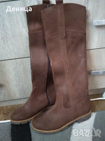 Естествена кожа ботуши 