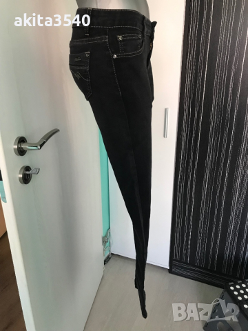 Черен панталон, снимка 6 - Панталони - 36207280