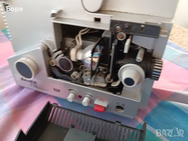 Прожекционен апарат 8мм филм/лента BAUER T16 sound, снимка 8 - Плейъри, домашно кино, прожектори - 48655530