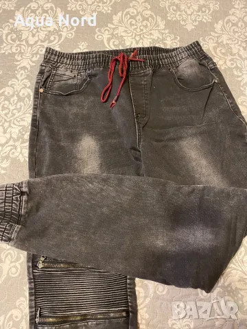 Мъжки дънки + памучен пуловер ХЛ, снимка 4 - Дънки - 48825515