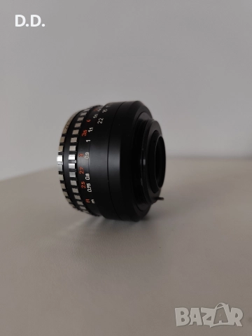 Обектив Pentaflex 50mm F2.8 (резба М42), снимка 4 - Обективи и филтри - 52991692