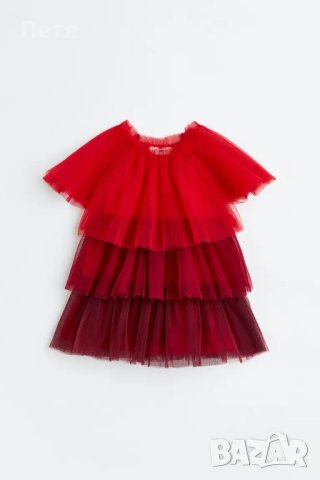 Рокля НМ Коледа тюл, снимка 3 - Детски рокли и поли - 41811167