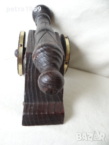 Ръчно изработен дървен топ, снимка 4 - Други ценни предмети - 41739322