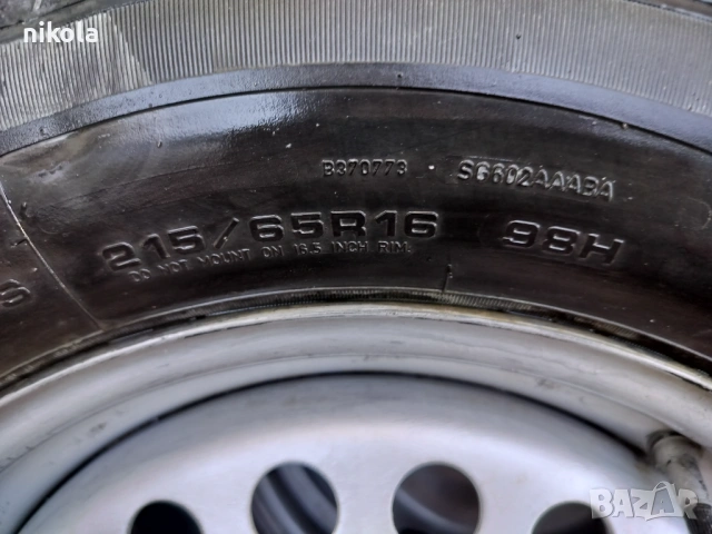 Гуми с джанти от Митцубиши , снимка 8 - Гуми и джанти - 53818332