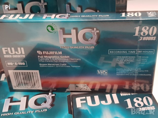 Видеокасета VHS Fuji HQ+ E-180 - НОВА , снимка 3 - Други жанрове - 40462633