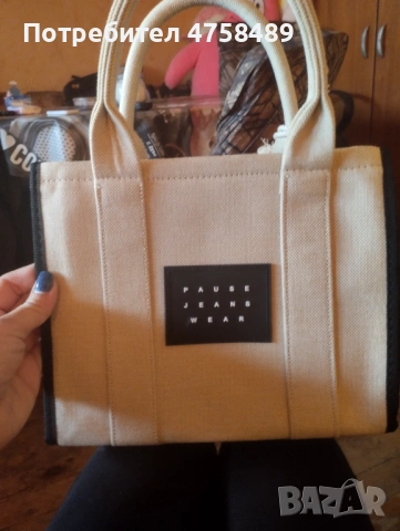 Чанта на паусе джиинс , снимка 2 - Чанти - 53776164