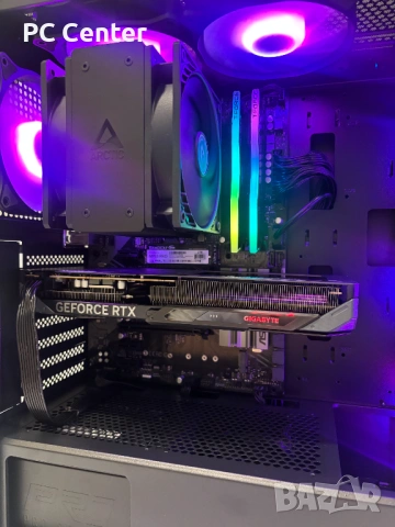 Геймърски компютър AMD Ryzen 7 5700X, RTX 5060 8GB, 16GB ram, снимка 3 - Геймърски - 53471828