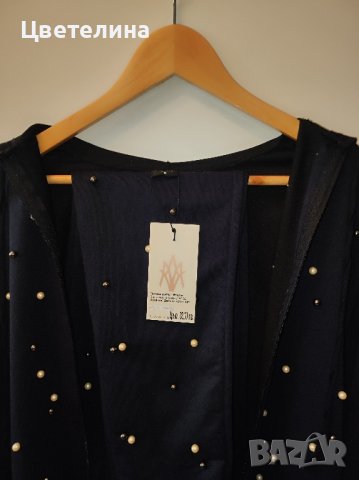 Дамски комплект в тъмносиньо с перли размер S цена 33 лв., снимка 5 - Комплекти - 42672540