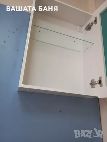 Промоция на нов Пвц шкаф с огледало 125.00лв, снимка 3 - Шкафове - 48948918