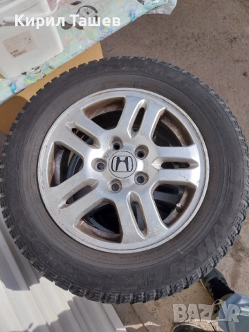 Джанти и гуми 15 - Хонда ЦРВ 5Х114.3, снимка 6 - Гуми и джанти - 52951018