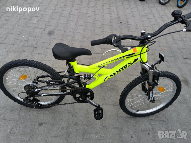 MATRIX Велосипед 20" FLASH жълт, снимка 3 - Велосипеди - 53838901