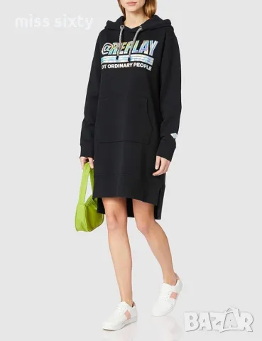 REPLAY Оригинална Нова Дамска Рокля/Туника/Блуза/Суитшърт, снимка 4 - Суичъри - 48269556