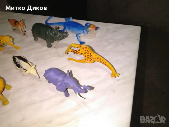 Сет животни пластмасови нови от джунглата 10броя, снимка 2 - Фигурки - 49625024