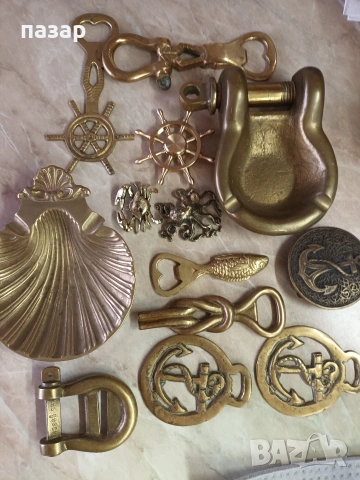 Бронзов морски лот колекция