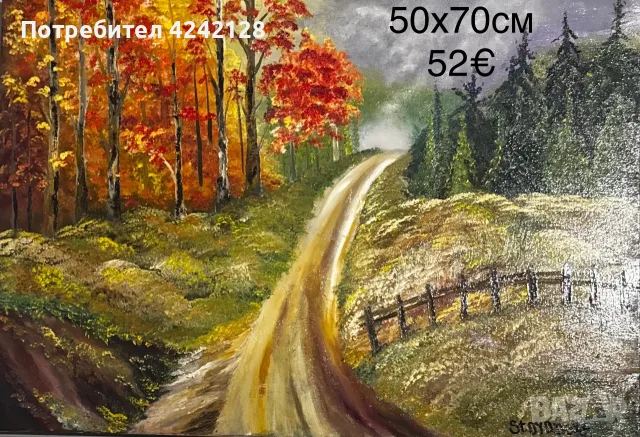 Картини с маслени бои, снимка 9 - Картини - 55898869