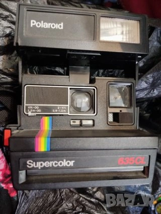 Фотоапарат Канон Фотокамера Canon със светкавица. Polaroid Фото апарати Канон и Полароид, снимка 2 - Фотоапарати - 53686081