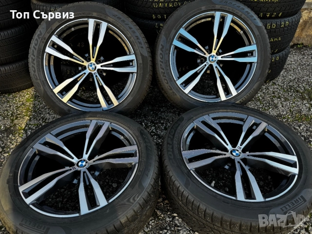 Алуминиеви джанти с гуми за БМВ МХ7 (BMW MX7), 21 цола, 5х112, 4 броя, снимка 4 - Гуми и джанти - 52562717