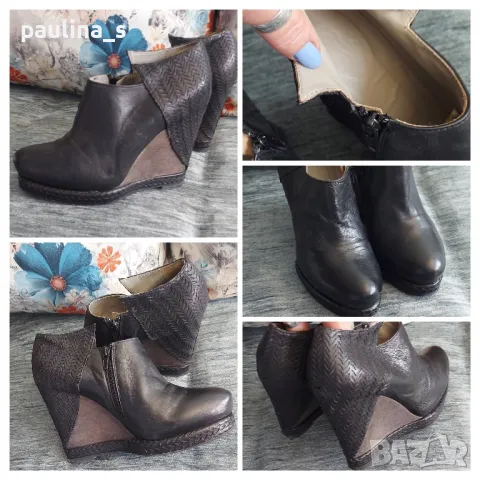Ортопедични маркови боти "MIMETONKA"® / естествен велур , снимка 8 - Дамски боти - 26226541