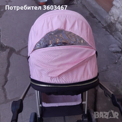 Бебешка количка чиполино 2в1, снимка 6 - Детски колички - 53747820