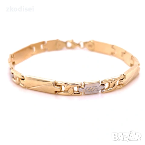 Златна дамска гривна 5,97гр. 18,0см. 14кр. проба:585 модел:36359-1