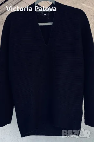 Красива блуза “кокон” UNI QLO японски бранд, снимка 2 - Блузи с дълъг ръкав и пуловери - 48840268