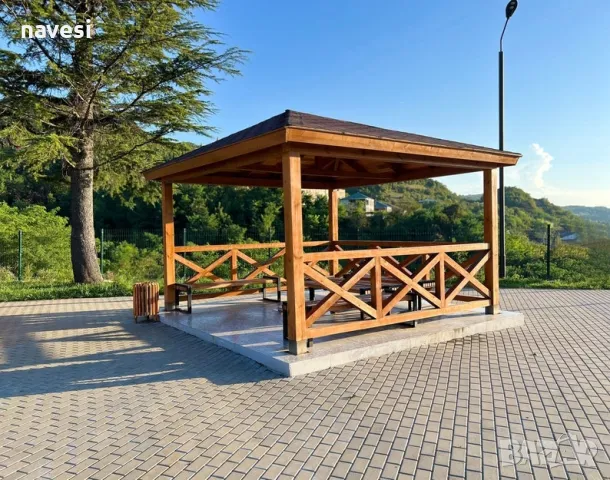 Навеси , беседки, снимка 4 - Ремонти на покриви - 48445741