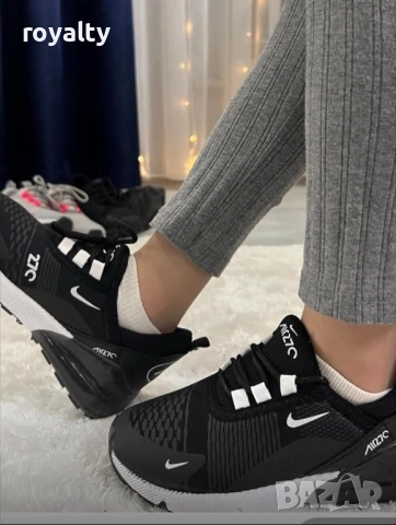 Nike Air Max Черни Детски Маратонки 26-35 Номер 