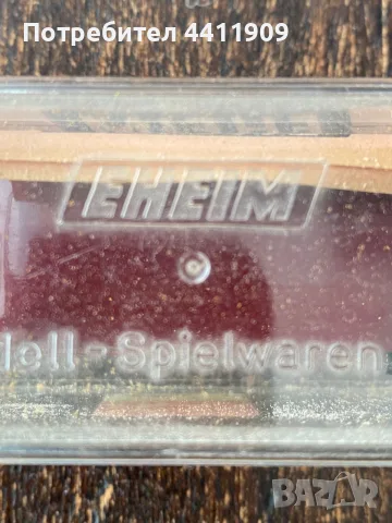 Matchbox / Eheim No. 34A VW Van maroon "Deutsche Bundesbahn" near mint boxed, снимка 2 - Други ценни предмети - 56040408
