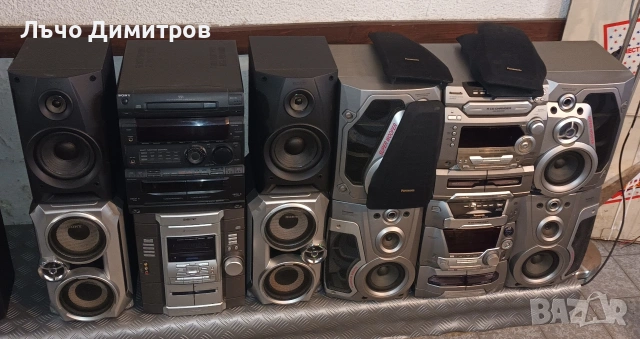 Аудио системи SONY - PANASONIC - AIWA- PHILIPS -JVC - SHARP - TECHNICS , снимка 6 - Аудиосистеми - 51622720