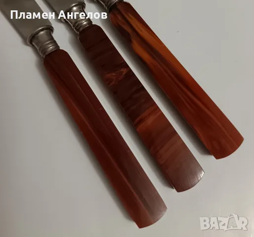 Винтидж ножове Amso-Solingen Rostfrei -3броя., снимка 5 - Ножове - 56135196