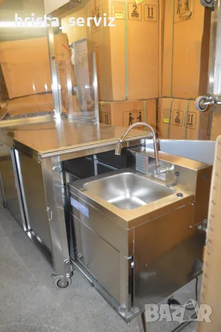 Кетърингова маса с мобилна мивка, снимка 12 - Обзавеждане за заведение - 47927648