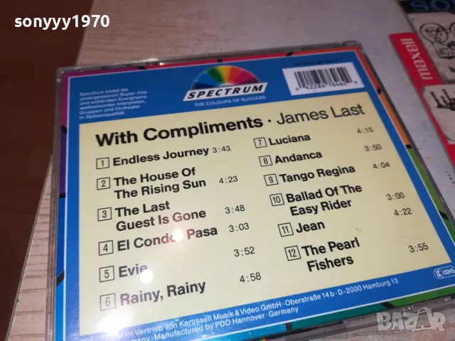 JAMES LAST-ORIGINAL CD-ВНОС GERMANY 2802251058, снимка 6 - CD дискове - 49310971