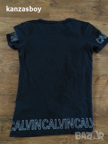CALVIN KLEIN JEANS - страхотна дамска тениска, снимка 8 - Тениски - 41764595