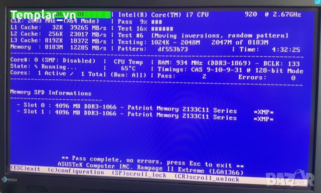 PATRIOT G2 series 2x4 DDR3 2133 //2x4 DDR3 1600, снимка 3 - RAM памет - 40781615
