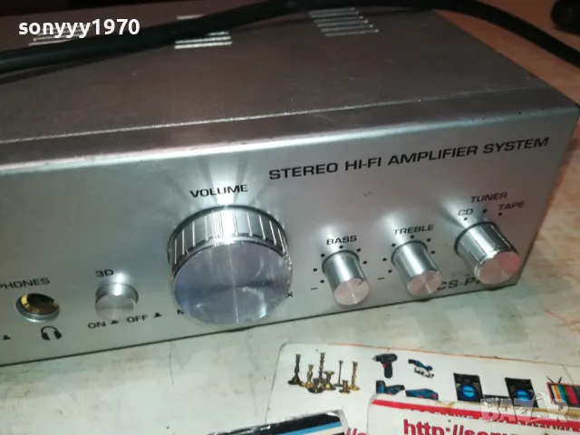 DYNAVOX CS-PA1 AMPLIFIER 0411240956LNWCR, снимка 5 - Ресийвъри, усилватели, смесителни пултове - 47830508