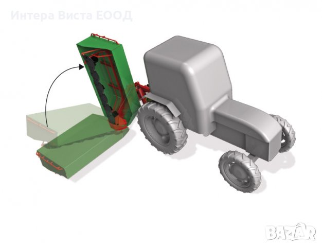 Дискова косачка работна широчина 280 см, снимка 2 - Селскостопанска техника - 40202594